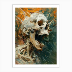 Skeleton 1 Art Print