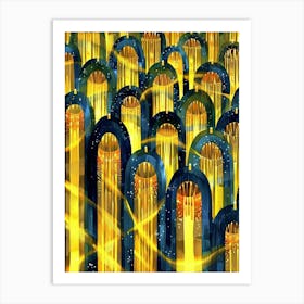 City Of Gold Art Print