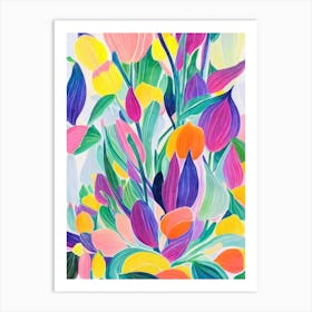 Rhubarb Marker vegetable Art Print