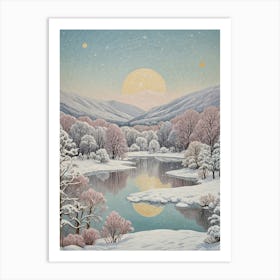 Winter Reflections Art Print