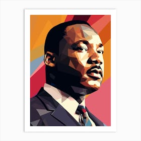 Martin Luther King 1 Art Print