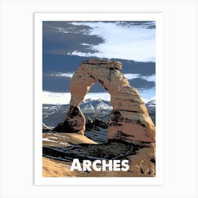 Arches, National Park, Nature, USA, Wall Print, Art Print