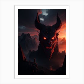 Demon (1) Art Print