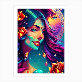 Day Of The Dead Girl 2 Art Print