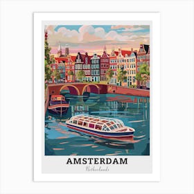 Amsterdam Travel Art Print