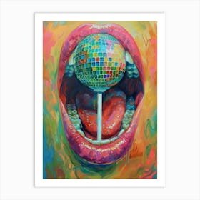 Disco Ball 41 Art Print