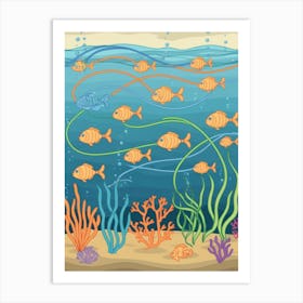 Under The Sea 2 Art Print