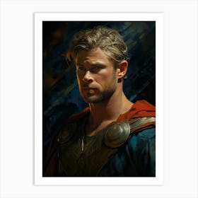 Chris Hemsworth (1) Art Print