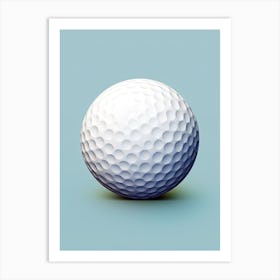 Golf Ball Art Print