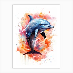 Dolphin Painting Art Print