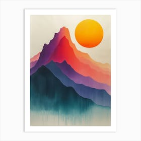 'Sunrise' 42 Art Print