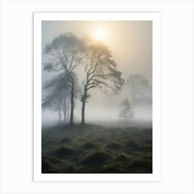 Misty Morning 8 Art Print