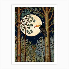 William Morris Toucan In The Forest Art Print