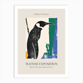 Penguin 3 Matisse Inspired Exposition Animals Poster Art Print