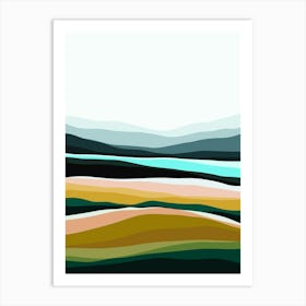 Abstract Landscape 7 Art Print