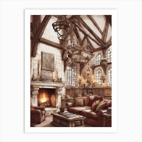 Living Room Art Print