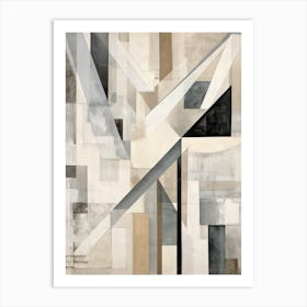 Geometric Abstraction Illustration 26 Art Print