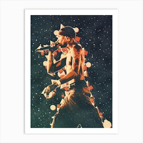 Travis Scott 55 Art Print