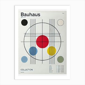 Bauhaus geometric Collection Art Print