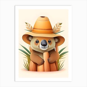 Cartoonkoala Art Print