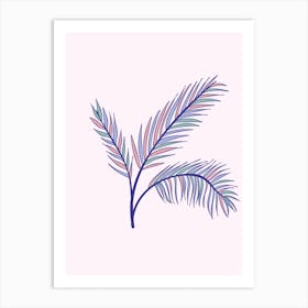 Palm Leaf 1 Art Print