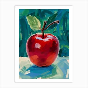 Apple In Matisse Painting Style (3) Art Print