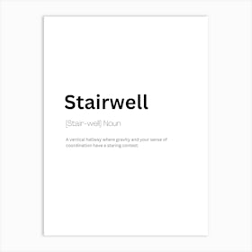 Stairwell Definition Meaning Affiche