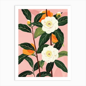 Camellia Art Print