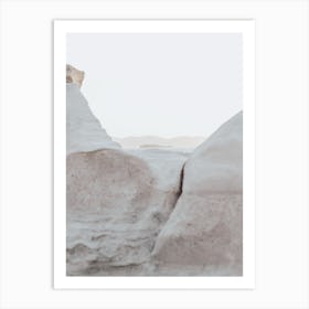 Sarakiniko S Limestone Lullaby Art Print