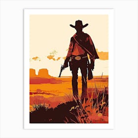 The Cowboy’s Passion 1 Art Print