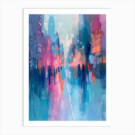 London Cityscape Art Print