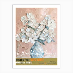 A World Of Flowers, Van Gogh Exhibition For Get Me Not 1 Art Print