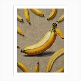 Bananas Art Print