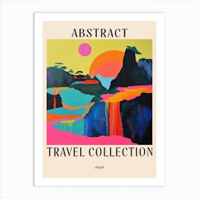 Abstract Travel Collection Poster Japan 7 Art Print