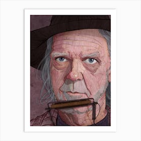 Neil Young Art Print