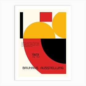 Bauhaus Ausstellung Minimalist 2 Art Print