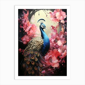 Peacock Art Print