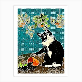 Art Cat 2 Art Print