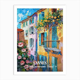 Mediterranean Views Cannes 3 Art Print