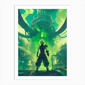 Cloud Strife FFVII Art Print