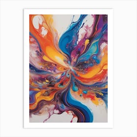 Abstract Painting 20 Art Print