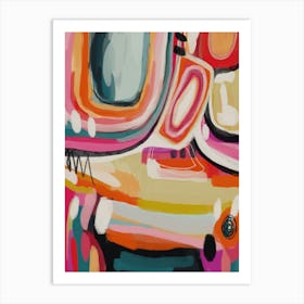 Abstract Multicolor 2 Art Print