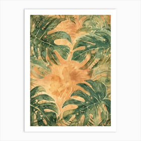 Tropical Leaves 66 Art Print