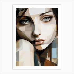 Portrait Of A Woman 69 Art Print