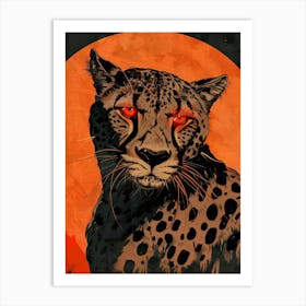 Cheetah 52 Art Print