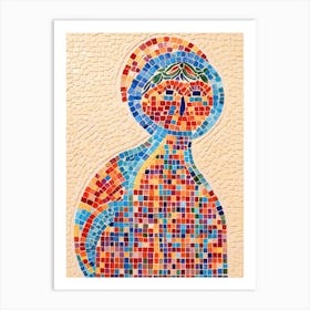 Mosaic Mosaic Mosaic Art Print