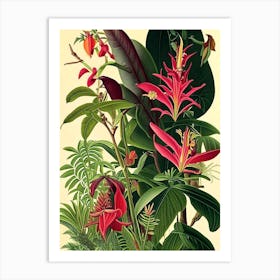 Jungle 8 Botanicals Art Print