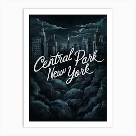 Central Park New York (1) Art Print