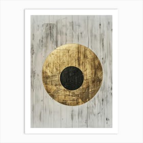 Gold Circle Art Print