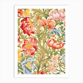 Floral Pattern 78 Art Print